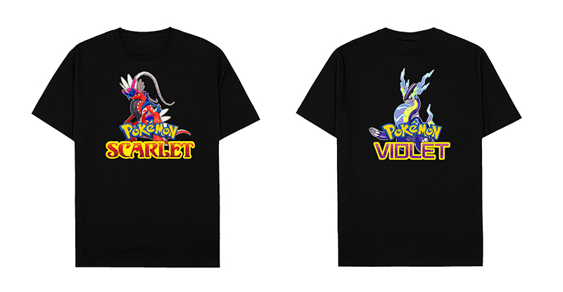 Áo thun Pokemon Scarlet & Violet 2 ao pokemon scarlet violet